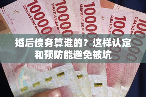 北京婚后债务算谁的？这样认定和预防能避免被坑