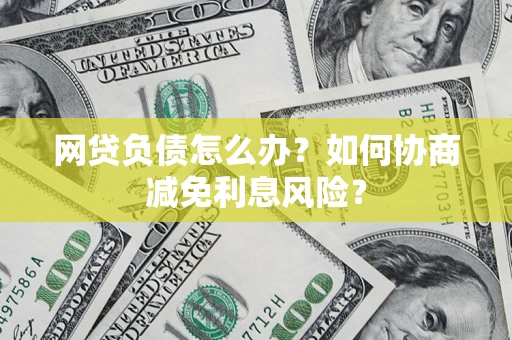 北京网贷负债怎么办？如何协商减免利息风险？