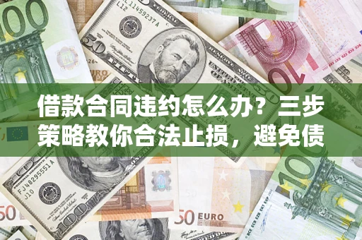 北京借款合同违约怎么办？三步策略教你合法止损，避免债务危机升级