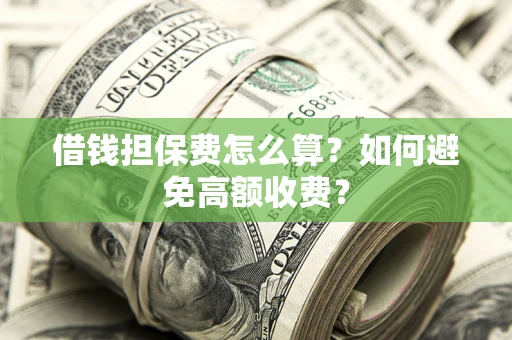 北京借钱担保费怎么算？如何避免高额收费？