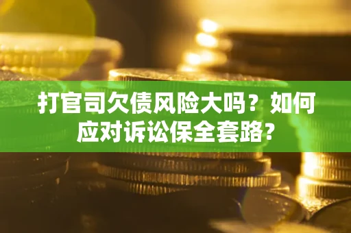 北京打官司欠债风险大吗？如何应对诉讼保全套路？