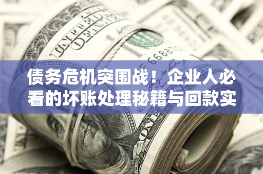 北京债务危机突围战！企业人必看的坏账处理秘籍与回款实战指南